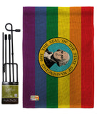 Washington Pride - Support Inspirational Vertical Impressions Decorative Flags HG148683 Made In USA