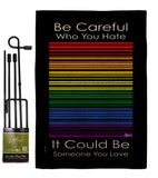 Someone You Love - Support Inspirational Vertical Impressions Decorative Flags HG148689 Made In USA