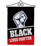 Black Lives Matter - Support Inspirational Vertical Impressions Decorative Flags HG170017 Made In USA