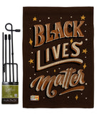 BLM Unity - Support Inspirational Vertical Impressions Decorative Flags HG170055 Made In USA