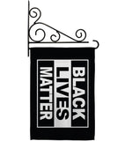 Black Lives Matter - Support Inspirational Vertical Impressions Decorative Flags HG170062 Made In USA