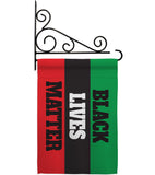 Cant Breathe BLM - Support Inspirational Vertical Impressions Decorative Flags HG170063 Made In USA