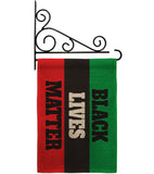 Cant Breathe BLM - Support Inspirational Vertical Impressions Decorative Flags HG170063 Made In USA