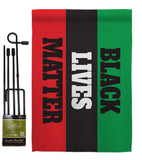 Cant Breathe BLM - Support Inspirational Vertical Impressions Decorative Flags HG170063 Made In USA