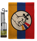 Artsakh Strong Armenia - Support Inspirational Vertical Impressions Decorative Flags HG170155 Made In USA