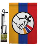 Artsakh Strong Armenia - Support Inspirational Vertical Impressions Decorative Flags HG170155 Made In USA