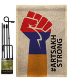 Artsakh Stay Strong - Support Inspirational Vertical Impressions Decorative Flags HG170156 Made In USA