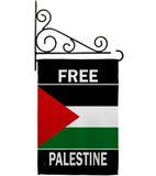 Free Palestine - Support Inspirational Vertical Impressions Decorative Flags HG170196 Made In USA