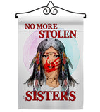 No Stolen Sister - Support Inspirational Vertical Impressions Decorative Flags HG170215 Made In USA