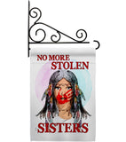 No Stolen Sister - Support Inspirational Vertical Impressions Decorative Flags HG170215 Made In USA