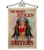 No Stolen Sister - Support Inspirational Vertical Impressions Decorative Flags HG170215 Made In USA