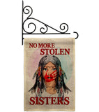 No Stolen Sister - Support Inspirational Vertical Impressions Decorative Flags HG170215 Made In USA