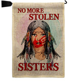 No Stolen Sister - Support Inspirational Vertical Impressions Decorative Flags HG170215 Made In USA