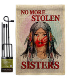 No Stolen Sister - Support Inspirational Vertical Impressions Decorative Flags HG170215 Made In USA