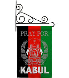 Pray For Kabul - Support Inspirational Vertical Impressions Decorative Flags HG170219 Made In USA