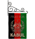 Pray For Kabul - Support Inspirational Vertical Impressions Decorative Flags HG170219 Made In USA