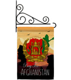 Afghanistan We Pray - Support Inspirational Vertical Impressions Decorative Flags HG170222 Made In USA