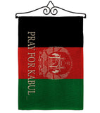 We Pray For Kabul - Support Inspirational Vertical Impressions Decorative Flags HG170228 Made In USA