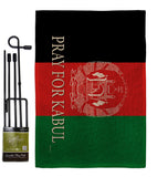 We Pray For Kabul - Support Inspirational Vertical Impressions Decorative Flags HG170228 Made In USA