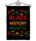 Black History Month - Support Inspirational Vertical Impressions Decorative Flags HG192423 Made In USA