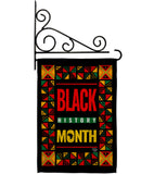 African American History Month - Support Inspirational Vertical Impressions Decorative Flags HG192424 Made In USA