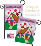 Welcome Home Sweet Home - Sweet Home Inspirational Vertical Impressions Decorative Flags HG100039 Made In USA