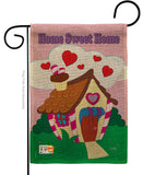 Welcome Home Sweet Home - Sweet Home Inspirational Vertical Impressions Decorative Flags HG100039 Made In USA