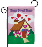 Welcome Home Sweet Home - Sweet Home Inspirational Vertical Impressions Decorative Flags HG100039 Made In USA