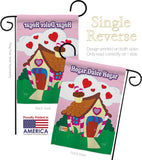 Welcome Hogar Dulce Hogar - Sweet Home Inspirational Vertical Impressions Decorative Flags HG100040 Made In USA