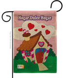 Welcome Hogar Dulce Hogar - Sweet Home Inspirational Vertical Impressions Decorative Flags HG100040 Made In USA