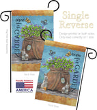 Welcome Hope Grows - Sweet Home Inspirational Vertical Impressions Decorative Flags HG100066 Made In USA