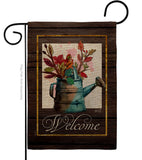 Welcome Waterin Can - Sweet Home Inspirational Vertical Impressions Decorative Flags HG130357 Made In USA