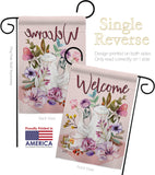 Garden Afternoon Tea - Sweet Home Inspirational Vertical Impressions Decorative Flags HG137225 Made In USA