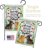 When We Are Together - Sweet Home Inspirational Vertical Impressions Decorative Flags HG137505 Made In USA