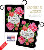 Come In - Sweet Home Inspirational Vertical Impressions Decorative Flags HG137543 Made In USA