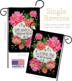 Come In - Sweet Home Inspirational Vertical Impressions Decorative Flags HG137543 Made In USA