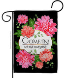 Come In - Sweet Home Inspirational Vertical Impressions Decorative Flags HG137543 Made In USA