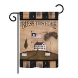 Welcome Bless This Home - Sweet Home Inspirational Vertical Impressions Decorative Flags HG100043 Printed In USA