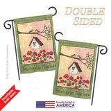 Welcome Treasure Life Together - Sweet Home Inspirational Vertical Impressions Decorative Flags HG100045 Printed In USA