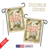 Welcome Birds Spring Time - Sweet Home Inspirational Vertical Impressions Decorative Flags HG100048 Printed In USA