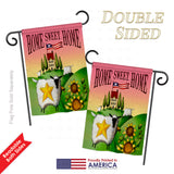 Welcome Sheep Home Sweet Home - Sweet Home Inspirational Vertical Impressions Decorative Flags HG100061 Printed In USA