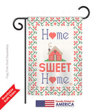 Welcome Sweet Home - Sweet Home Inspirational Vertical Impressions Decorative Flags HG100062 Printed In USA