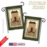 Welcome Yellow House - Sweet Home Inspirational Vertical Impressions Decorative Flags HG100068 Printed In USA