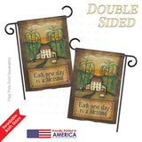 Each New Day - Sweet Home Inspirational Vertical Impressions Decorative Flags HG100072 Printed In USA