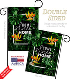 Paradise Home - Sweet Home Inspirational Vertical Impressions Decorative Flags HG192539 Made In USA