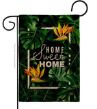 Paradise Home - Sweet Home Inspirational Vertical Impressions Decorative Flags HG192539 Made In USA