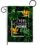 Paradise Home - Sweet Home Inspirational Vertical Impressions Decorative Flags HG192539 Made In USA