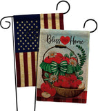 Bless This Home - Sweet Home Inspirational Vertical Impressions Decorative Flags HG130422 Made In USA