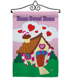 Welcome Home Sweet Home - Sweet Home Inspirational Vertical Impressions Decorative Flags HG100039 Made In USA