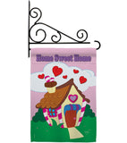 Welcome Home Sweet Home - Sweet Home Inspirational Vertical Impressions Decorative Flags HG100039 Made In USA